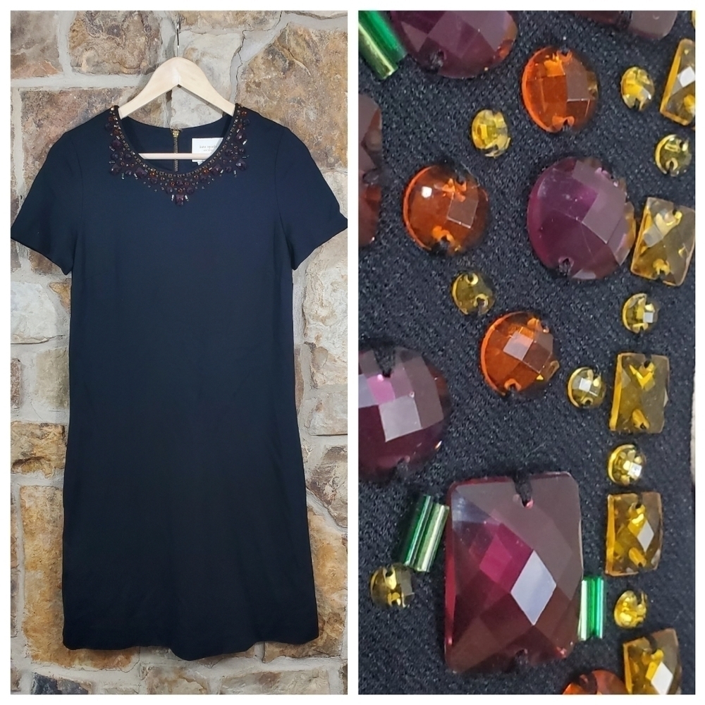 KATE Spade 2 Glimmer Embellished Gem Dress